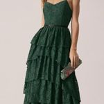 RIHOAS The Green Sweetheart Neck Lace Maxi Dress XS 05 Photo 0