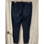 Paige  High Rise Hoxton Ankle Jeans Dark‎ Wash Denim Comfort Stretch Size 30 Photo 2