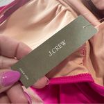 J.Crew Ruched V-Neck One Piece Swimsuit NWT size 2 in Radiant Fuchsia Photo 4