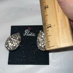 Glitz  Pave‎ CZ teardrop Clip Earrings Photo 8