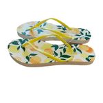 Old Navy  Lemons Sugarcane-Blend Flip-Flop Sz 7 Photo 2