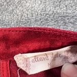 Altar'd State Altar’d State High Neck Tank Top Burgundy Size Medium Cut Out Faux Suede Photo 3