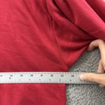 American Eagle Jegging Fit Sweatshirt Red Oversized Casual Comfort Women's Small Photo 6