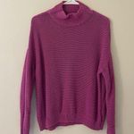 Old Navy plum pink long sleeved knit ribbed sweater women’s turtleneck fall Photo 0