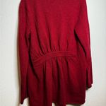 Patagonia  Rich Red Open-Front Cardigan Photo 3