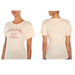 Wildfox NEW  Travels Well with Tequila Tee shirt Photo 7