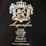 Sugar Lips Black Ribbed Tank Top Very Stretchy XS-S NWT Photo 2