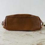 Michael Kors  Brooke Acorn Brown Leather Medium Satchel Crossbody Bag Photo 3