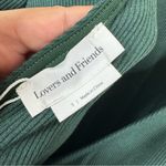 Lovers + Friends NEW Jenner Mini Dress Womens Small Forest Green Ribbed Photo 7