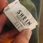 SheIn Sage Green Cape with Pastel Tassel Trim Photo 1