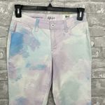 Style & Co  Pastel Tie-Dye Curvy Skinny Jeans Photo 1