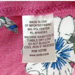 Leota  Reversible Dress Pink Floral Sheath 3X Stretch New NWT Photo 5