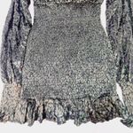 Lovers + Friends  Edith Mini Dress in Moss Green XS Photo 9