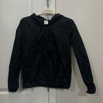 PINK - Victoria's Secret Victoria’s Secret PINK Black Pullover Windbreaker Jacket Size XS/S Photo 0