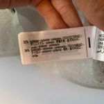 ZARA NWT  Sparkle Beaded Pearl Silver Short Sleeve Button Down Shirt Small Medium Photo 9