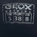 Geox  Respira Skyely A Black Patent Leather Lace Low Top Trainer Sneakers Shoes 8 Photo 5