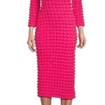 Antonio Melani NEW pink bubble smocked body con dress Photo 0