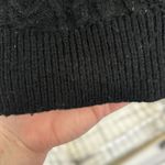 Vince Camuto Women’s XL Black Mock Neck Cable Knit Pullover Relaxed Fit Sweater Photo 5