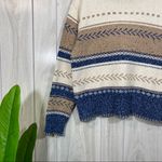 Liz Claiborne  Turtleneck Knit Sweater Earth Tones Ski Sweater size S Small Photo 1