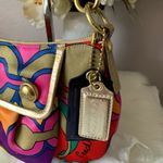 Coach Poppy Shoulder Bag scarf Design Photo 2