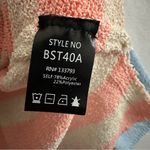 Lisa Robertson Women’s Sweater American Flag Pastel Color Size L Blue Size L Photo 3