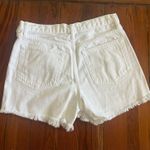 Just Black Denim  white denim Shorts Photo 1