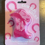 NEW Cowgirl Boots & Hats Crew Socks Photo 0
