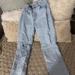 ZARA  Ripped Jeans Wide-Leg Photo 0