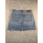 Levi's  Premium High Waisted Distressed Denim with Button Fly Skirt Size‎ 31 Photo 7