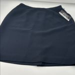 Akris  Navy Mini Skirt Photo 5