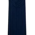 Motherhood Maternity  Navy Blue Cross Over Maxi Dress Size Large Photo 0