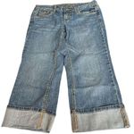 Tommy Hilfiger Capri Cuffed Jeans Blue Size 2 Photo 0