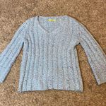 Lluis Genero Alchemy Tweed Sweater Made in Spain, Small Gray Photo 0