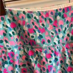 Lilly Pulitzer  Luxletic Adlai Skort Hottie Dottie Pink/Turquoise/Teal XS Photo 2
