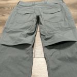 REI Skreeline Gray Nylon Stretch Vented Mid Rise Hiking‎ Pants Size 8P Photo 4