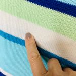 Eddie Bauer  Cotton Striped Sleeveless Sweater Tank Sz Medium Photo 7