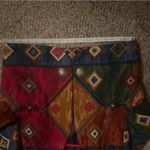 Vintage 90s Southwestern Aztec Crop Blazer Cowgirl Wraps Brand Size SMALL Gold Photo 7