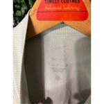 Nike  Seafoam Green Ribbed Quarter Sleeve Mockneck Top Sz Medium Photo 3