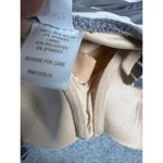 Garnet Hill  Size 8 Bathing Suit Swimsuit Top Tankini Padded Striped Beige White Photo 5