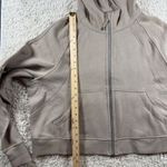 Lululemon  Scuba Oversized Full Zip Hoodie Beige XL XXL LW3HTLS Photo 10