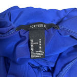 Forever 21  Women’s Cut Out Crop Top in Royal Blue Size M Photo 5