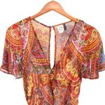 Anthropologie  Akemi + Kin Murol Floral Boho Wrapped Maxi Dress 6 Photo 5