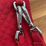 Vera Bradley Red Quilted Flat Wristlet Crossbody Bag 9”X 6.5” Photo 8