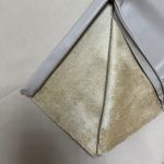 ZARA Faux Leather Beige Pants Photo 2