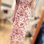 ZARA Pink and White Wrap Spaghetti straps dress Size S Photo 0