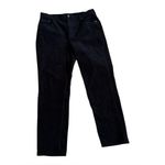 Boden Corduroy Slim Straight Jeans | Black | US 14 Regular Photo 1
