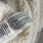 Hollister Sherpa Open Front Cream Neutral Sweater Lounge Cozy Comfort Large Photo 5