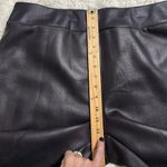 Ashley Stewart  women's plus size 18/20 black cracked pul stretchy pull on pants Photo 7