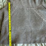Forever 21 F21 Solid Gray Y2K Off the Shoulder Baggy Pullover Sweater Size Medium Photo 7