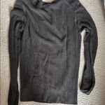 All Saints Black Crew Neck Sweater with Ribbed Cuffs Photo 3